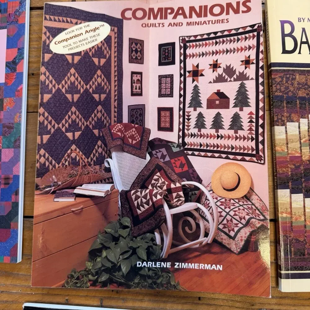 Lot 6 Quilting Books Bargello Applique Patchwork Patterns Judy Hopkins McCloskey